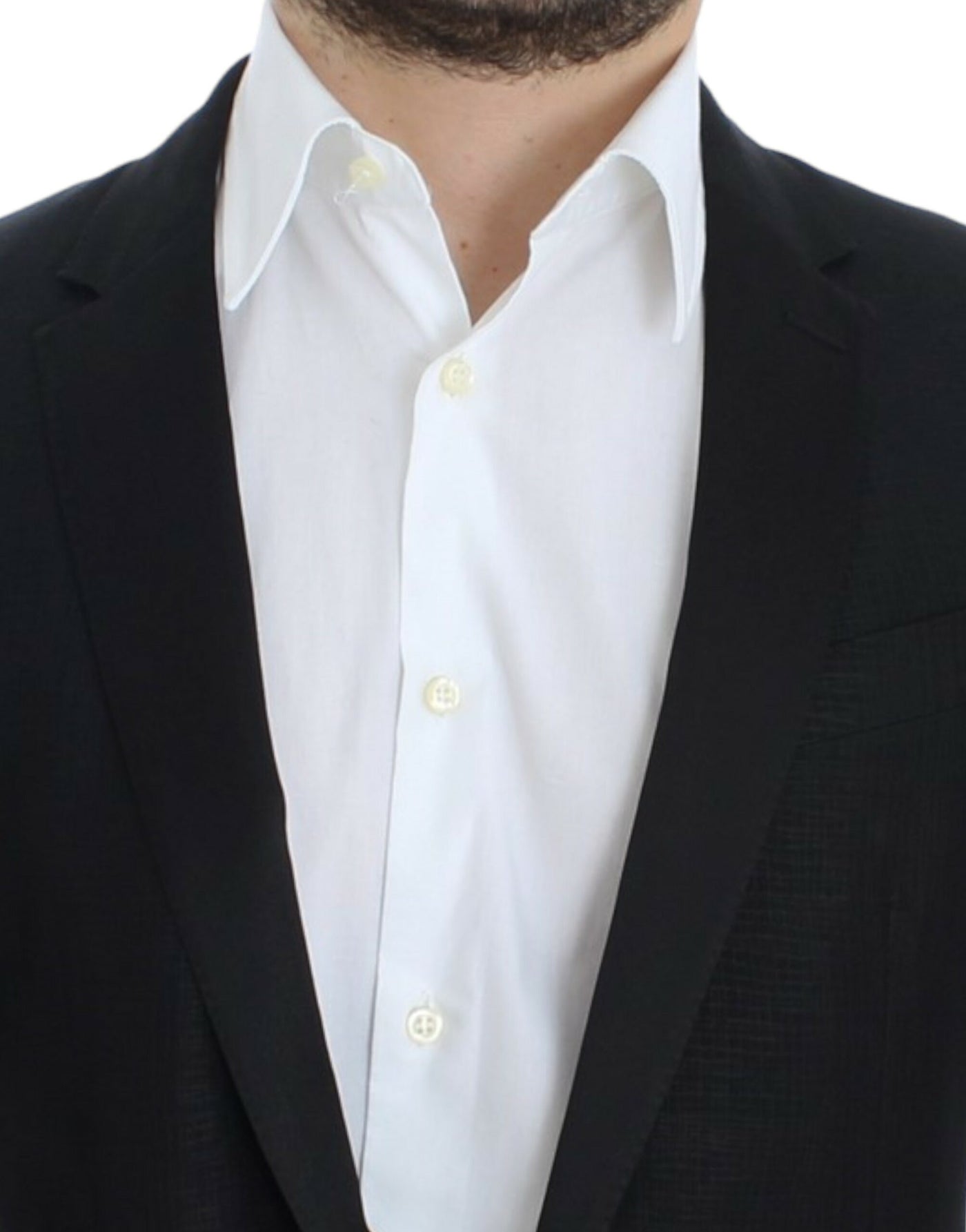 Black wool MARTINI slim blazer