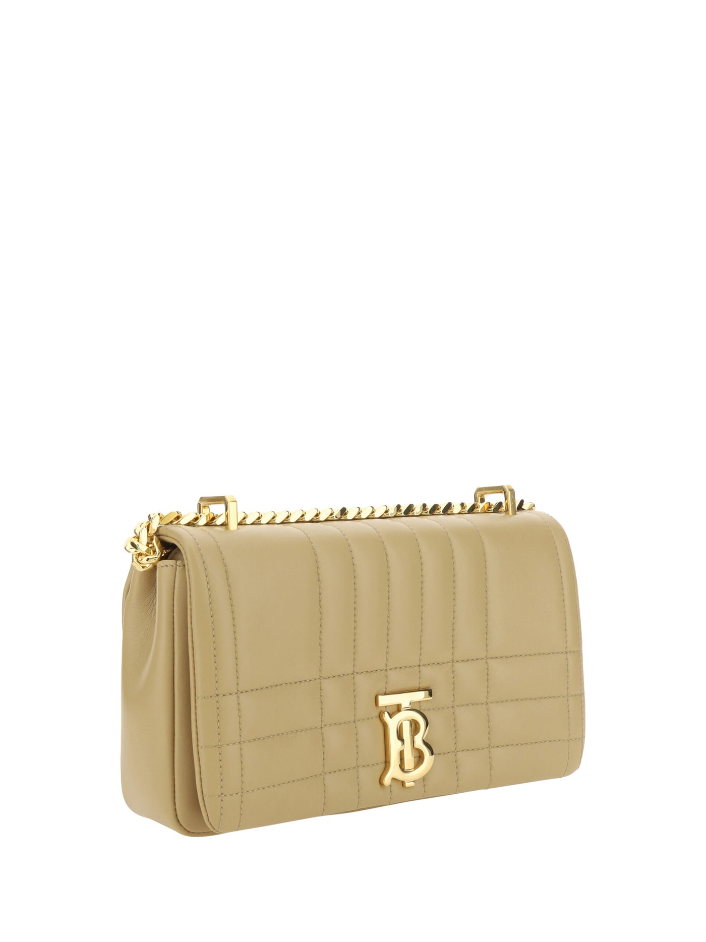 Oat Beige Leather Lola Shoulder Bag