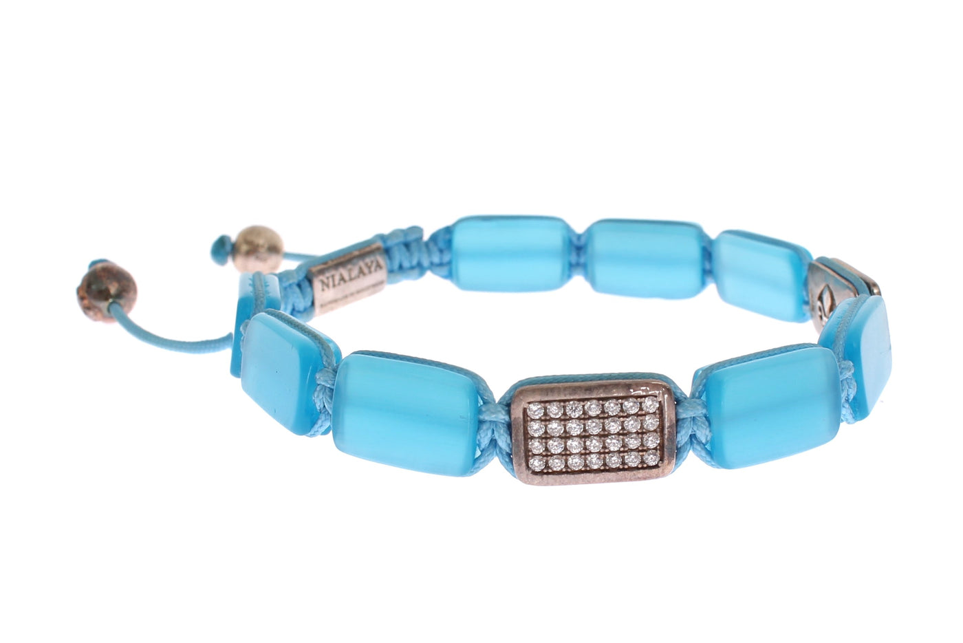 CZ Opal 925 Silver Bracelet