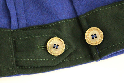 Habsburg Blue Green Wool Jacket Coat