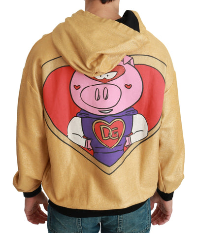 Gold Pig of the Year Hooded Sweater