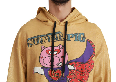 Gold Pig of the Year Hooded Sweater