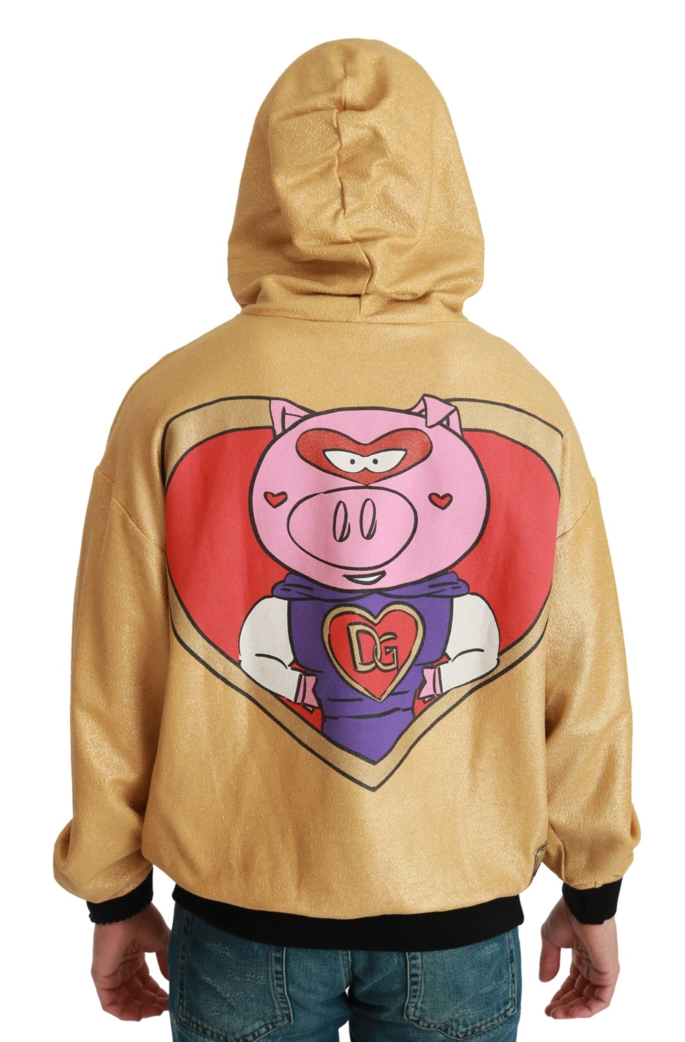 Gold Pig of the Year Hooded Sweater