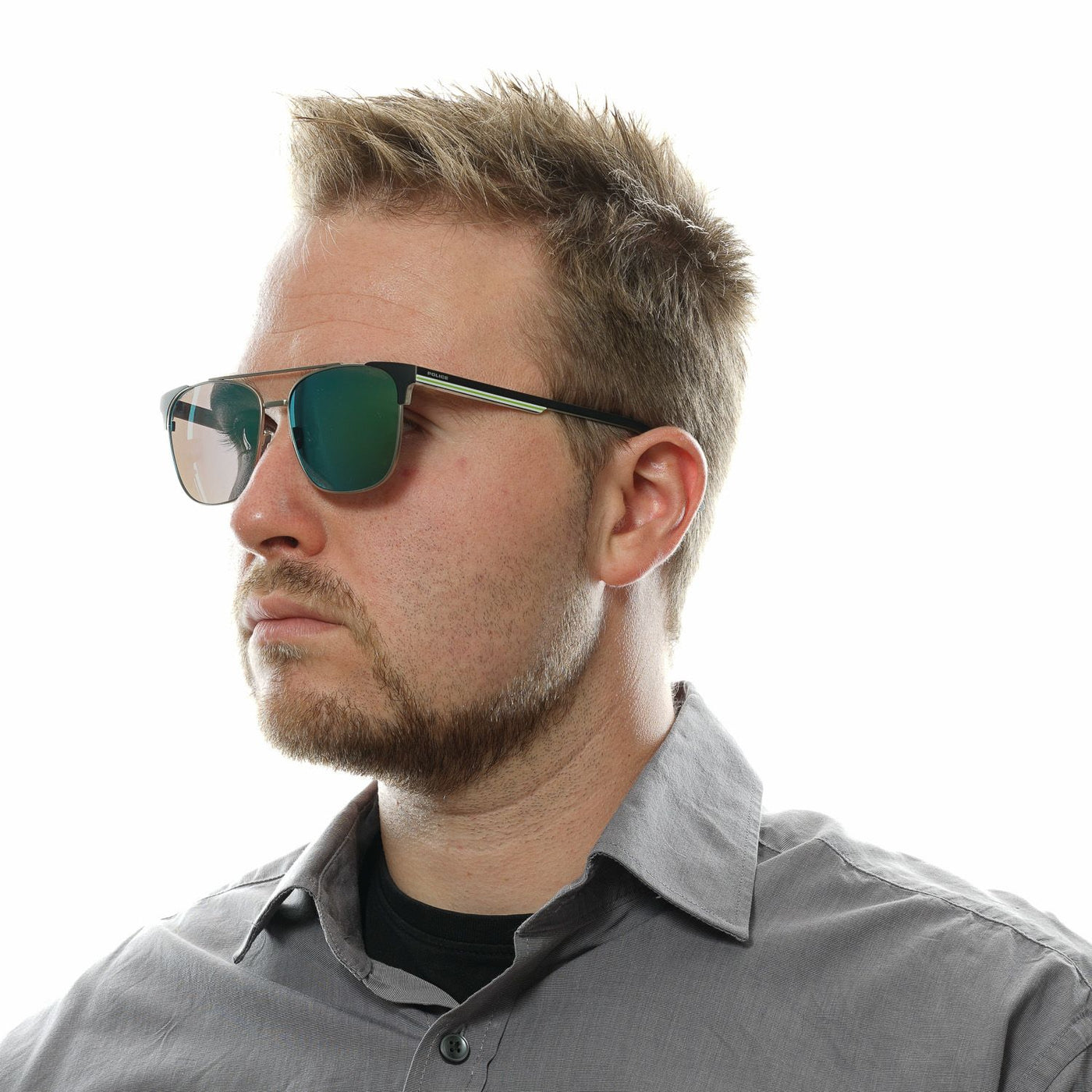 Gray Men Sunglasses