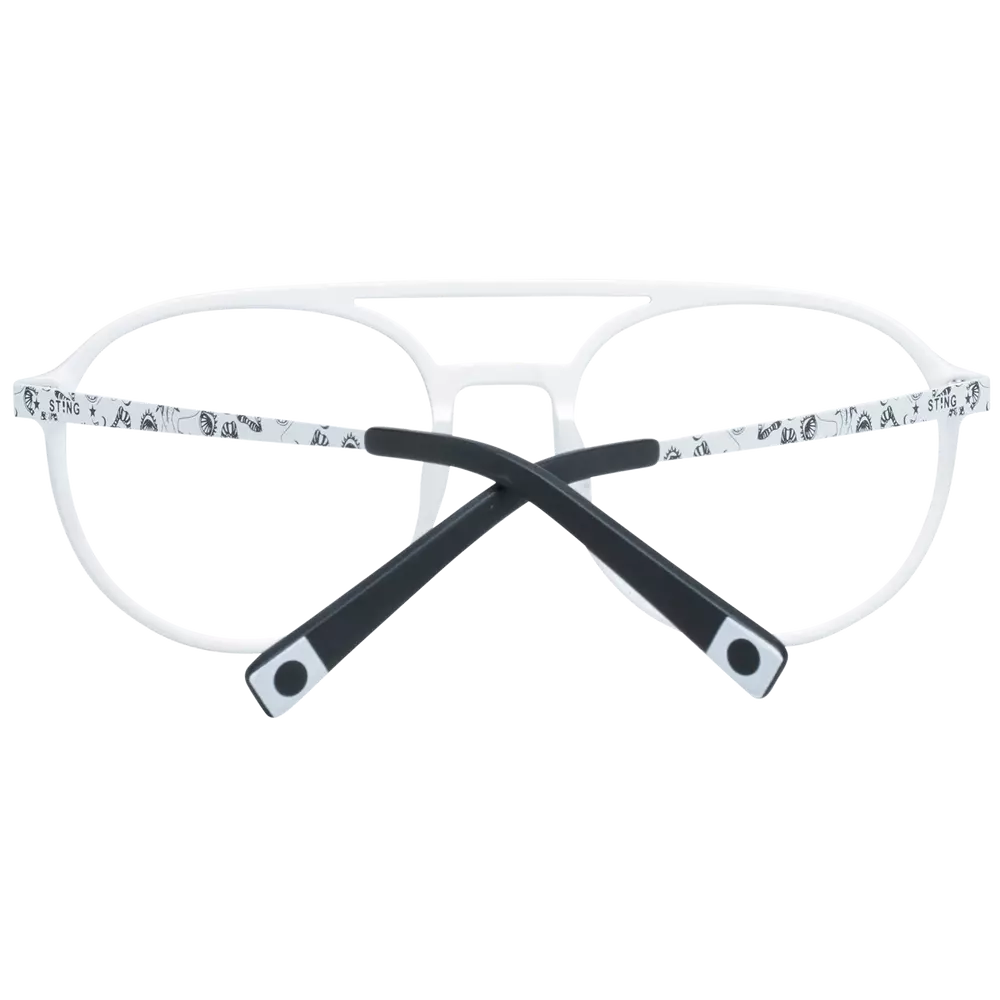 White Unisex Optical Frames