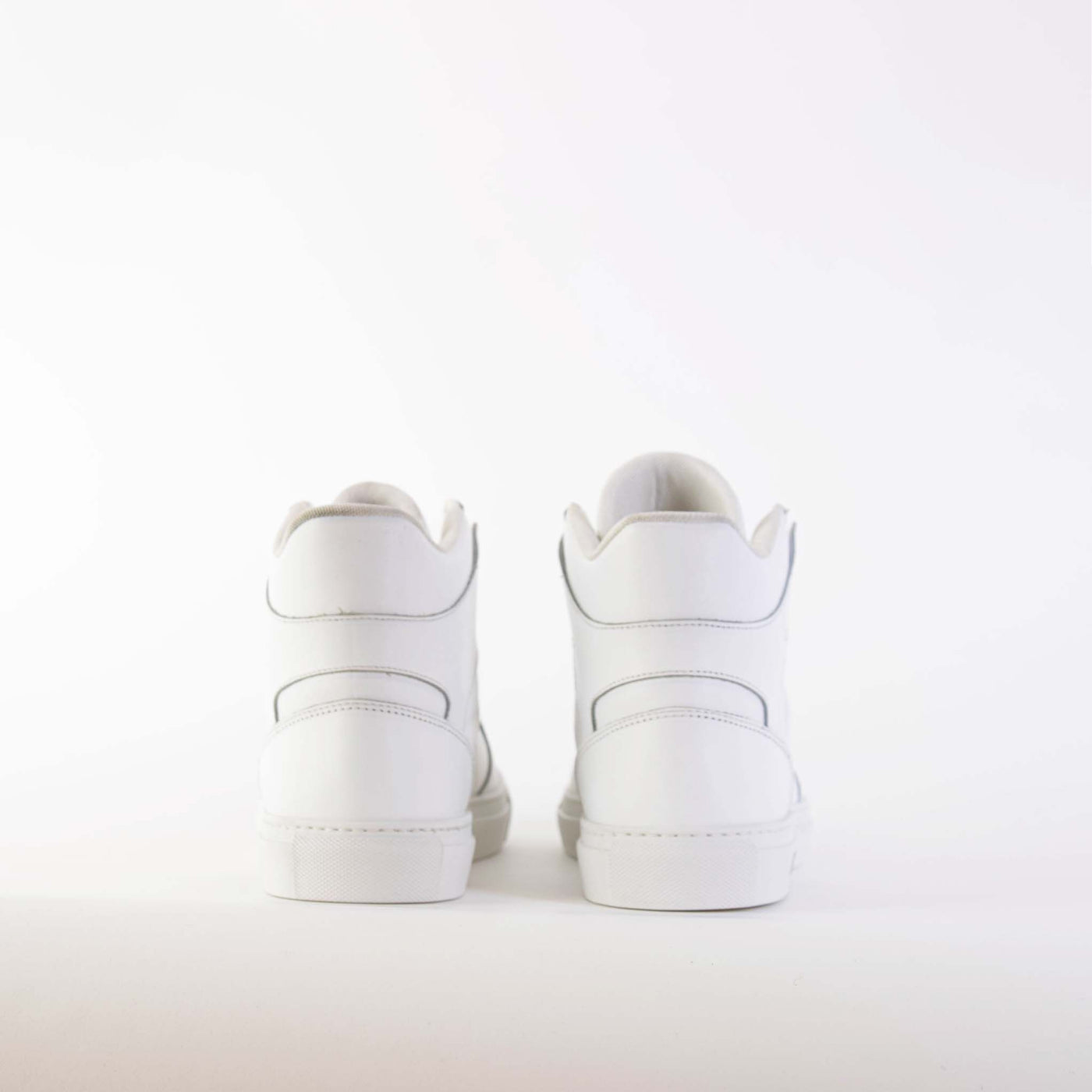 Logo Embossed Hi-Top Sneakers