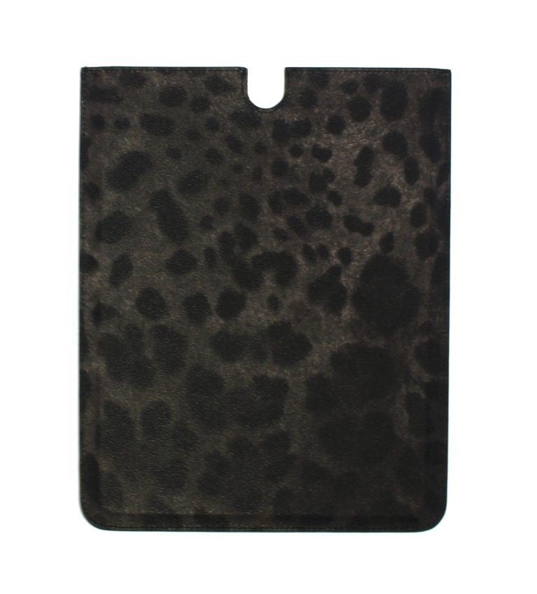 Leopard Leather iPAD Tablet eBook Cover Bag