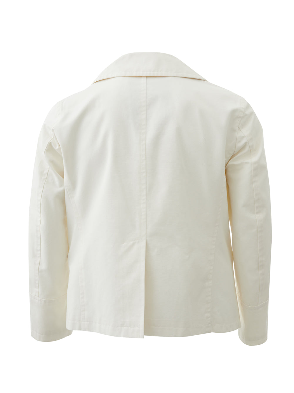 White Marine Style Double Breast Jacket