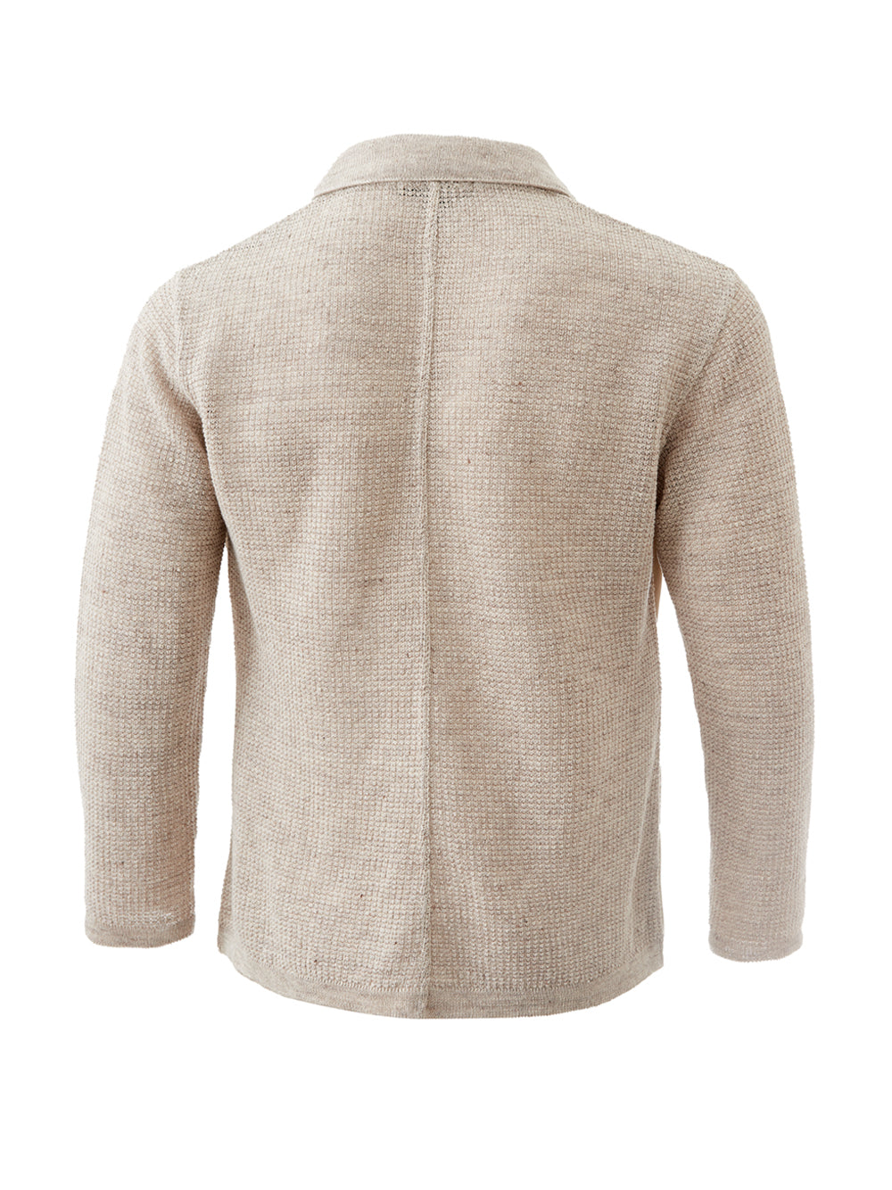 Beige Cardigan/Blazer in Blend linen