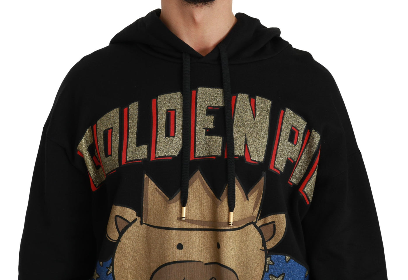 Black Sweater Pig of the Year Hooded