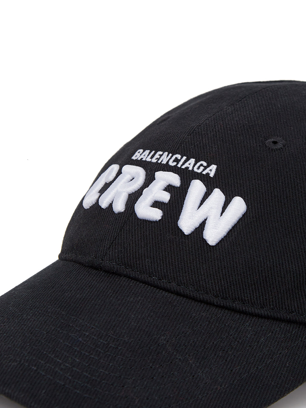 Balenciaga 'Crew' Embroidered Baseball Cap