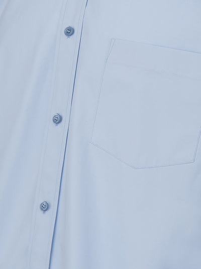 Cotton Blue Oxford Shirt