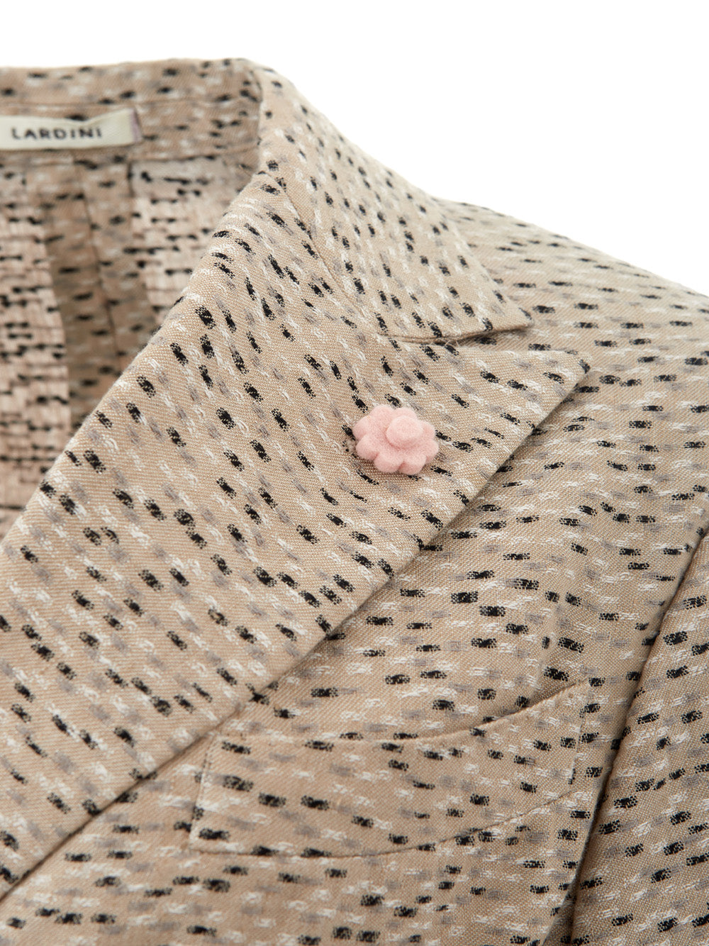 Beige Linen Dressing Gown Jacket