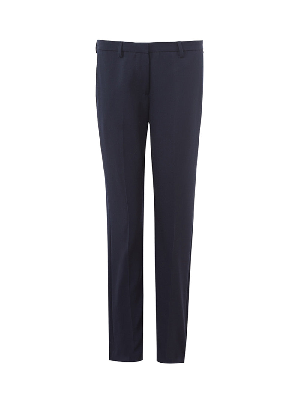 Blue Wool Trousers