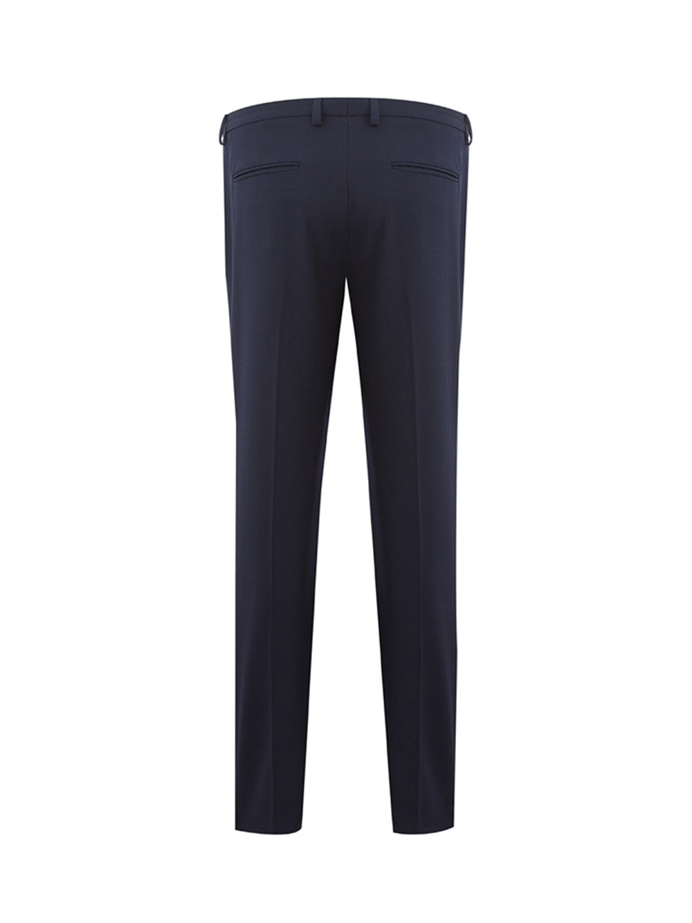 Blue Wool Trousers