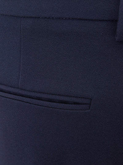 Blue Wool Trousers