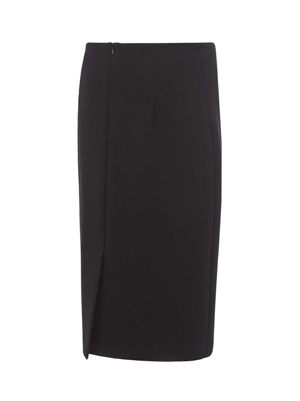 Black Viscose Skirt