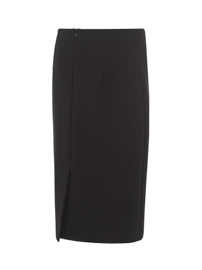 Black Viscose Skirt