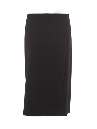 Black Viscose Skirt