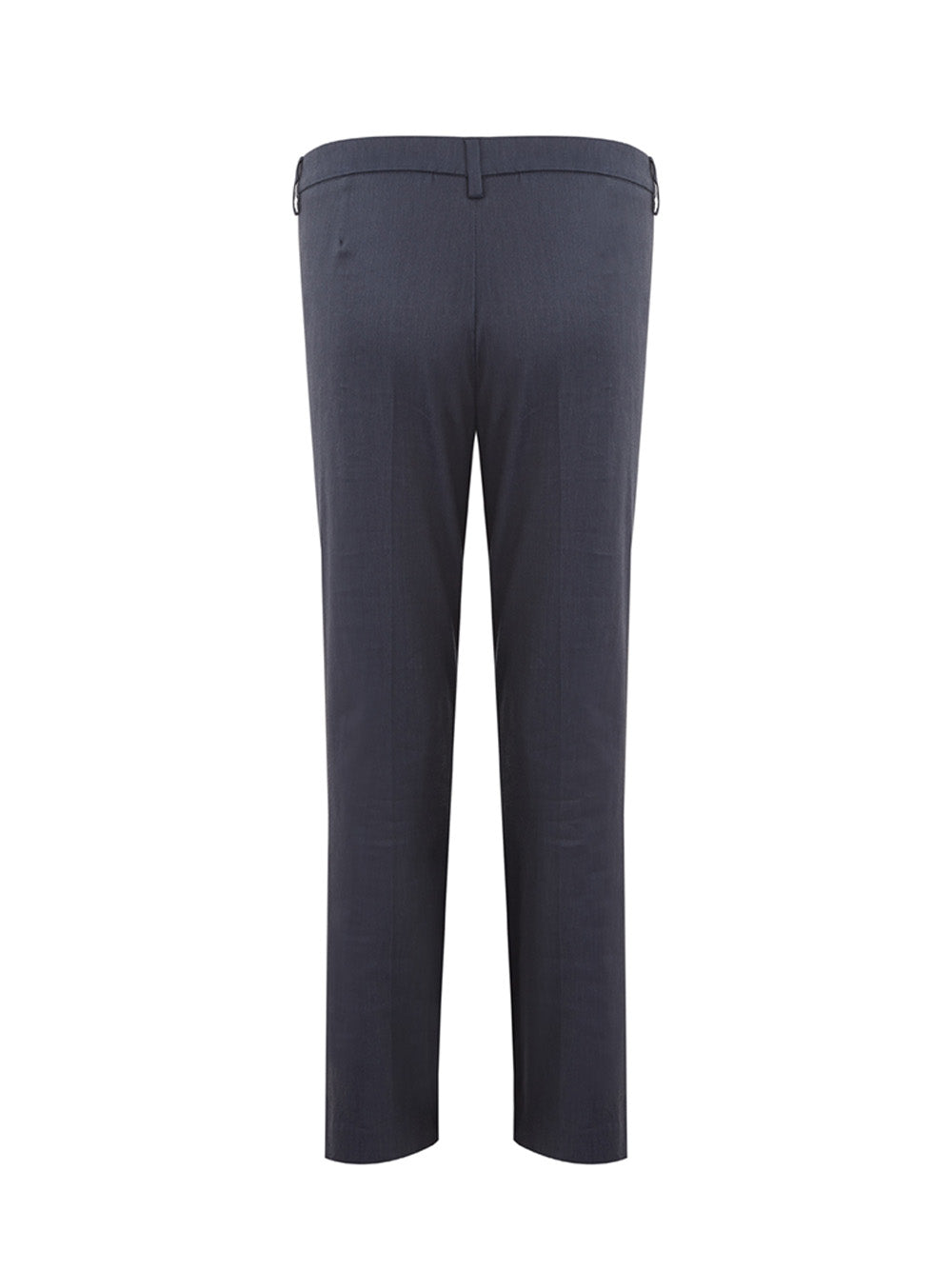 Blue Linen Blend  Chino Trousers