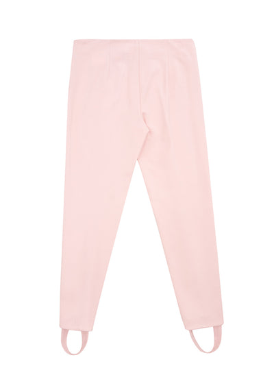 Viscose Pink Jodpurs Style Trousers