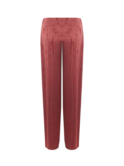 Bordeaux Palazzo Trousers