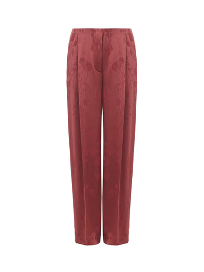 Bordeaux Palazzo Trousers