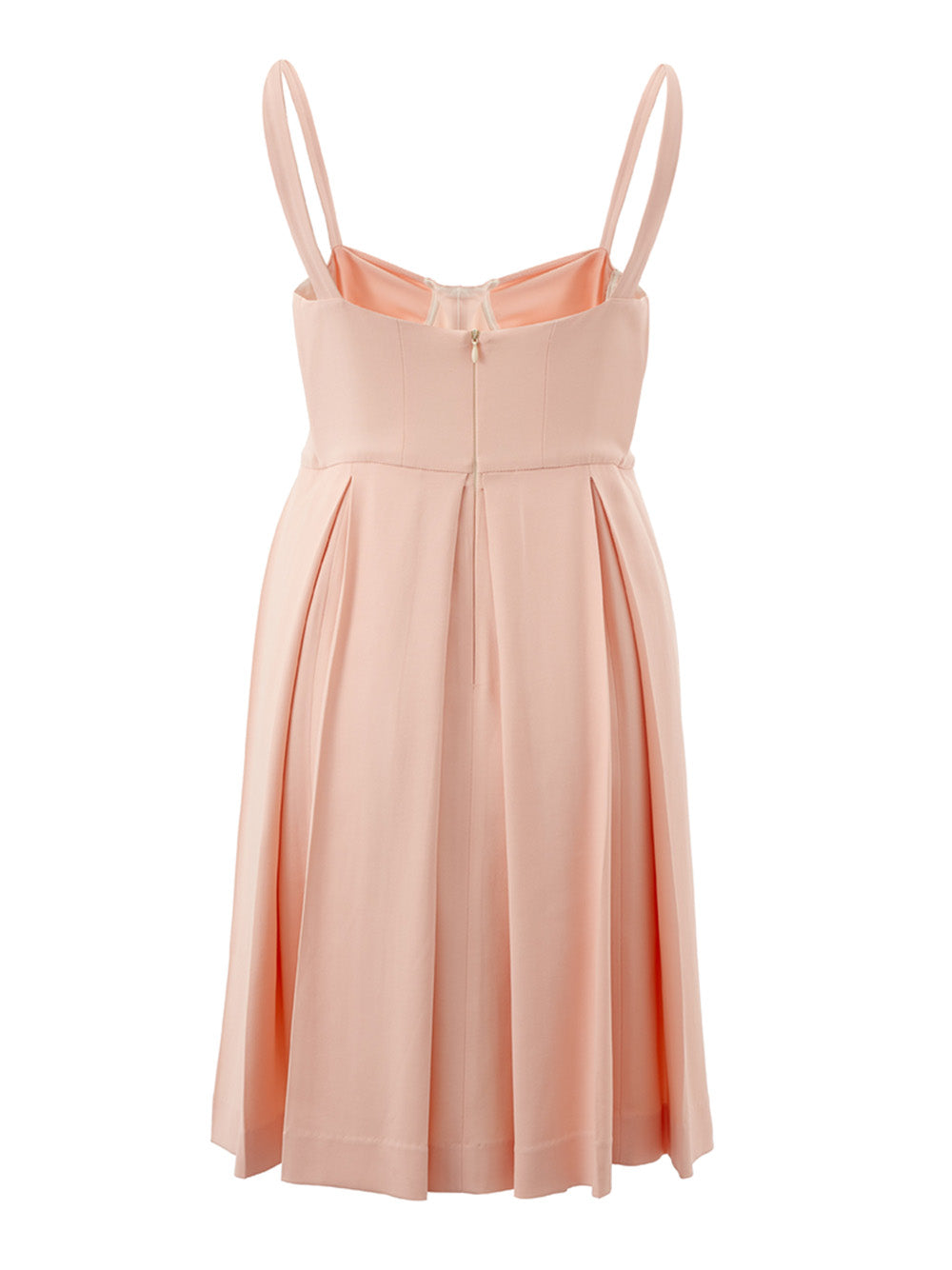 Pink Bodice Viscose dress