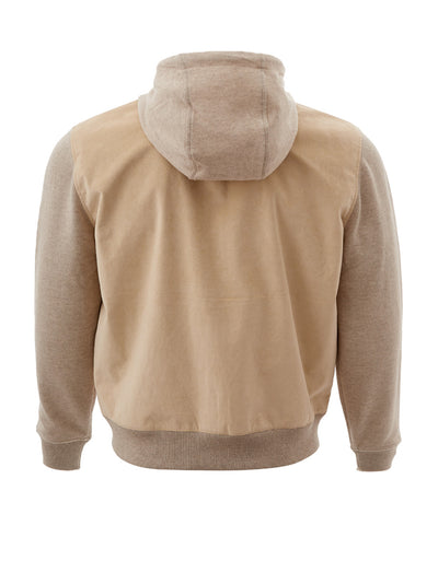 Alcantara Full Zip Hooded Jumper