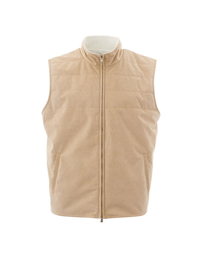 Padded Quilted Sleeveless jacket