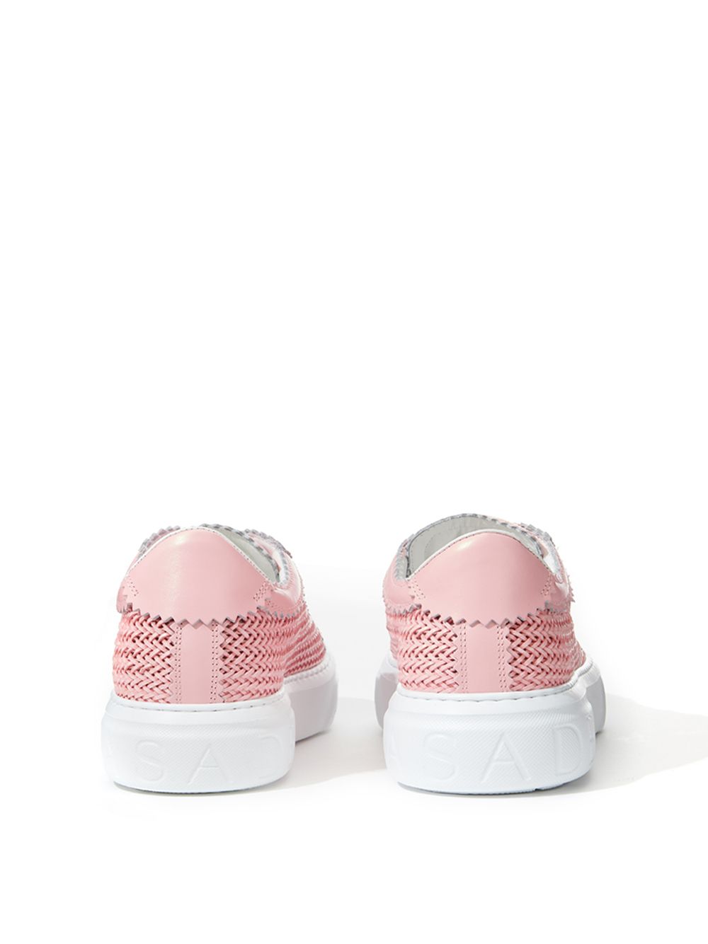 Leather Pink 'Off Road' Sneaker