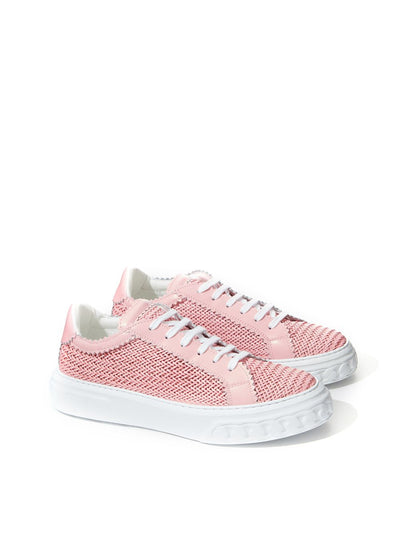 Leather Pink 'Off Road' Sneaker