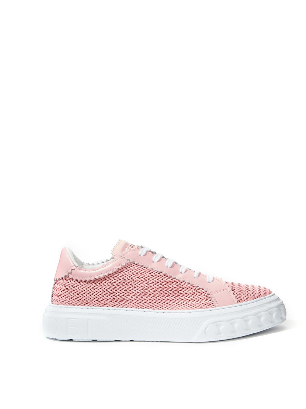 Leather Pink 'Off Road' Sneaker