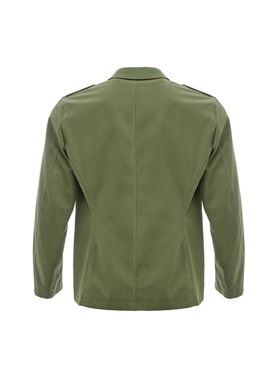 Green Single Breast Jacket