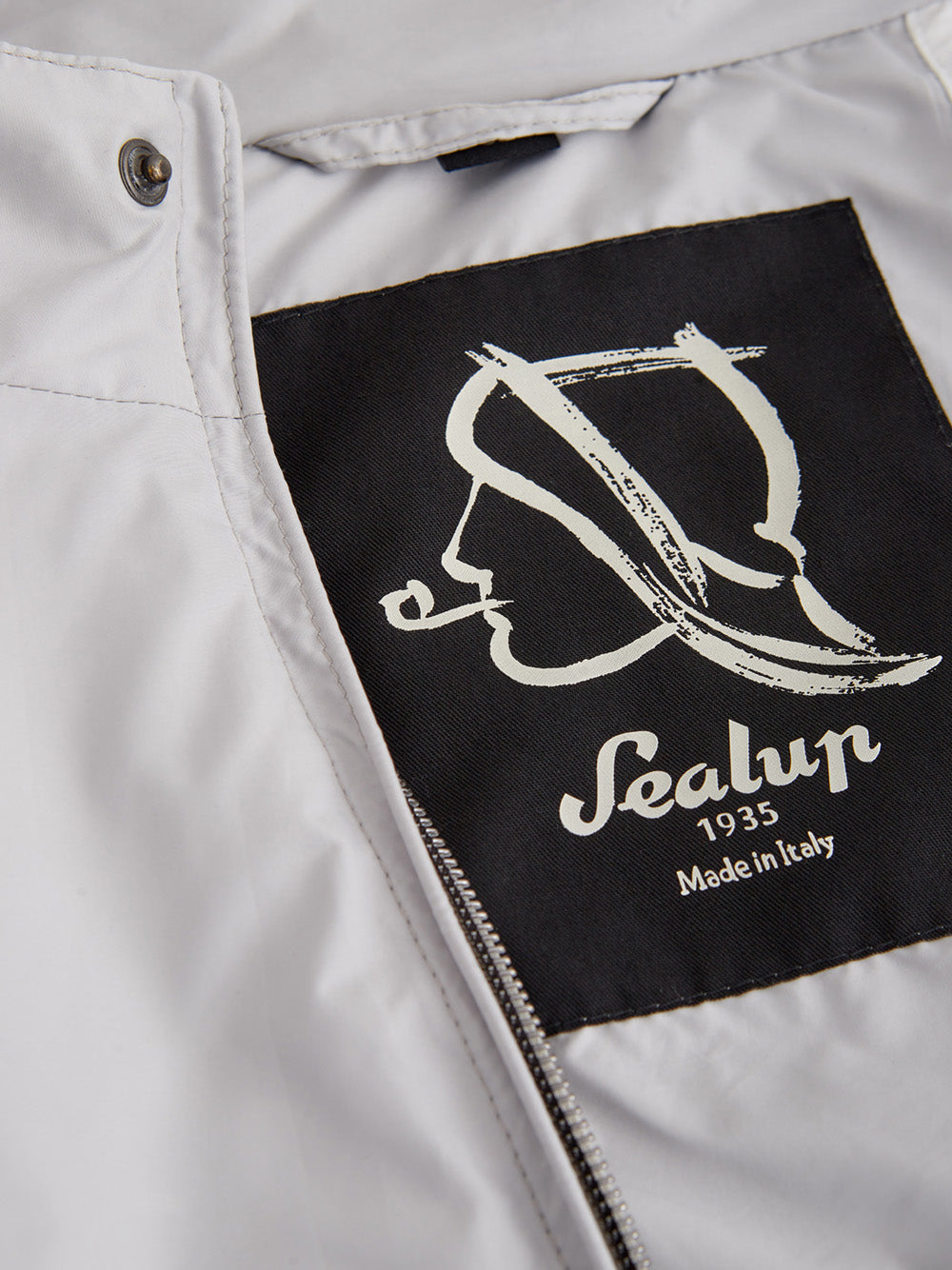 White Tech Fabric Jacket