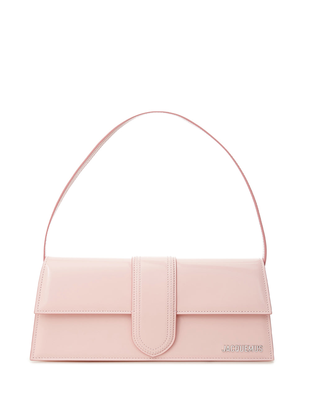 Pink Leather Le Bambino Long Shoulder Bag