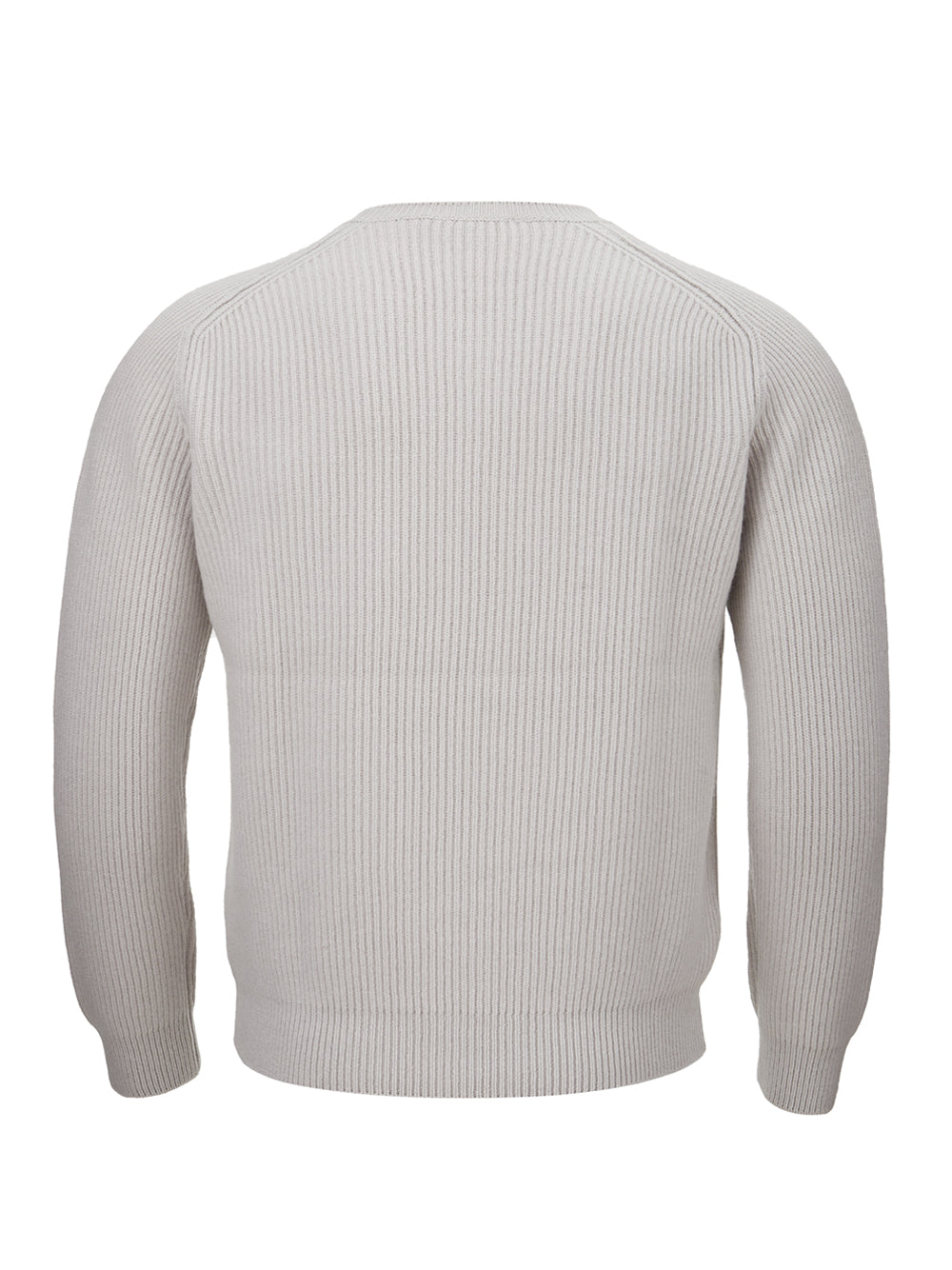 Grey Cashmere Round neck Sweater