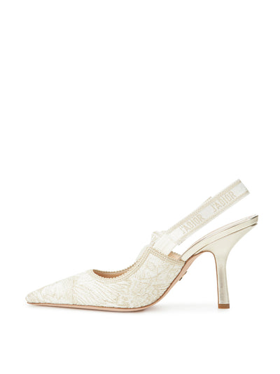 Ivory Décolleté Slingback J'Adior