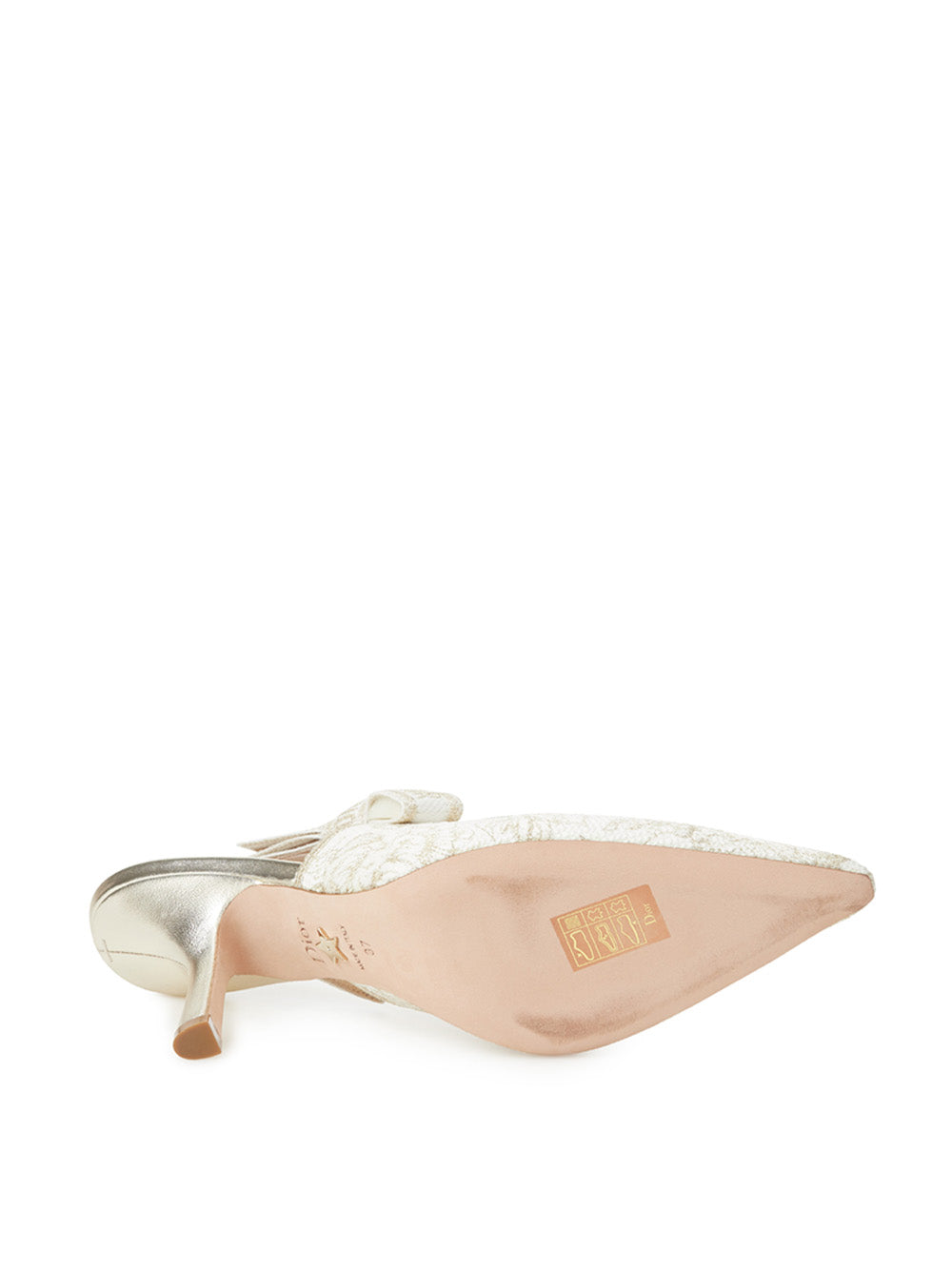 Ivory Décolleté Slingback J'Adior