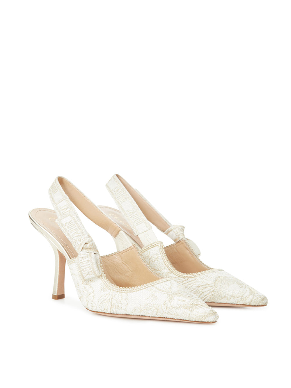 Ivory Décolleté Slingback J'Adior