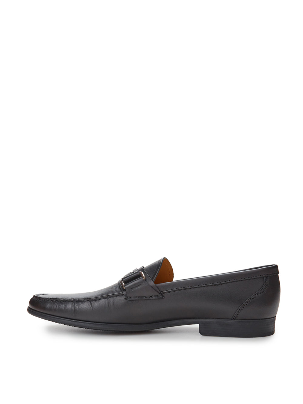 Black Leather Loafer