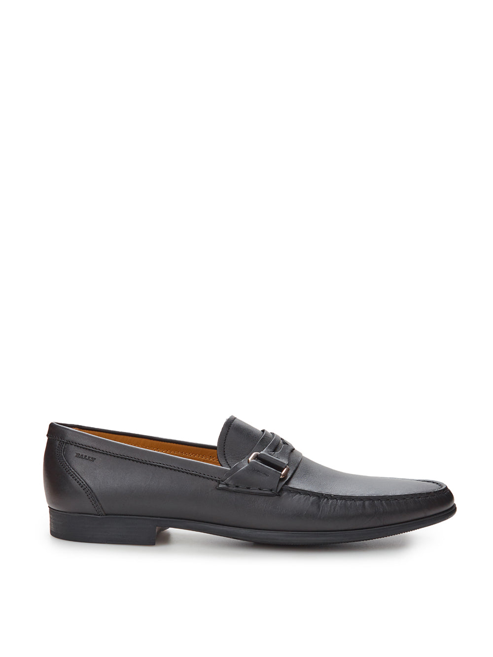 Black Leather Loafer