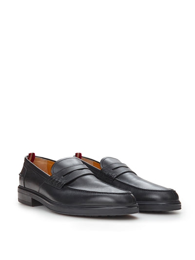 Black Leather Mody Loafer