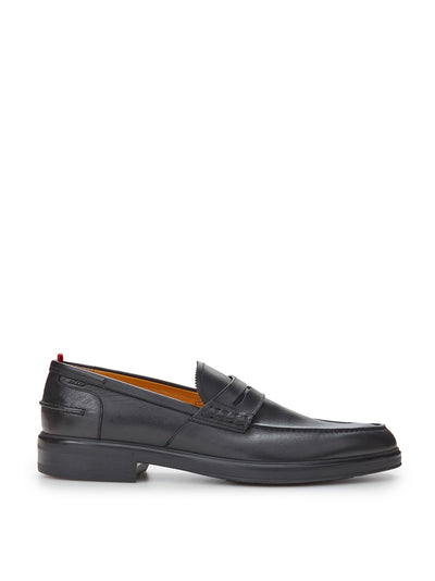 Black Leather Mody Loafer