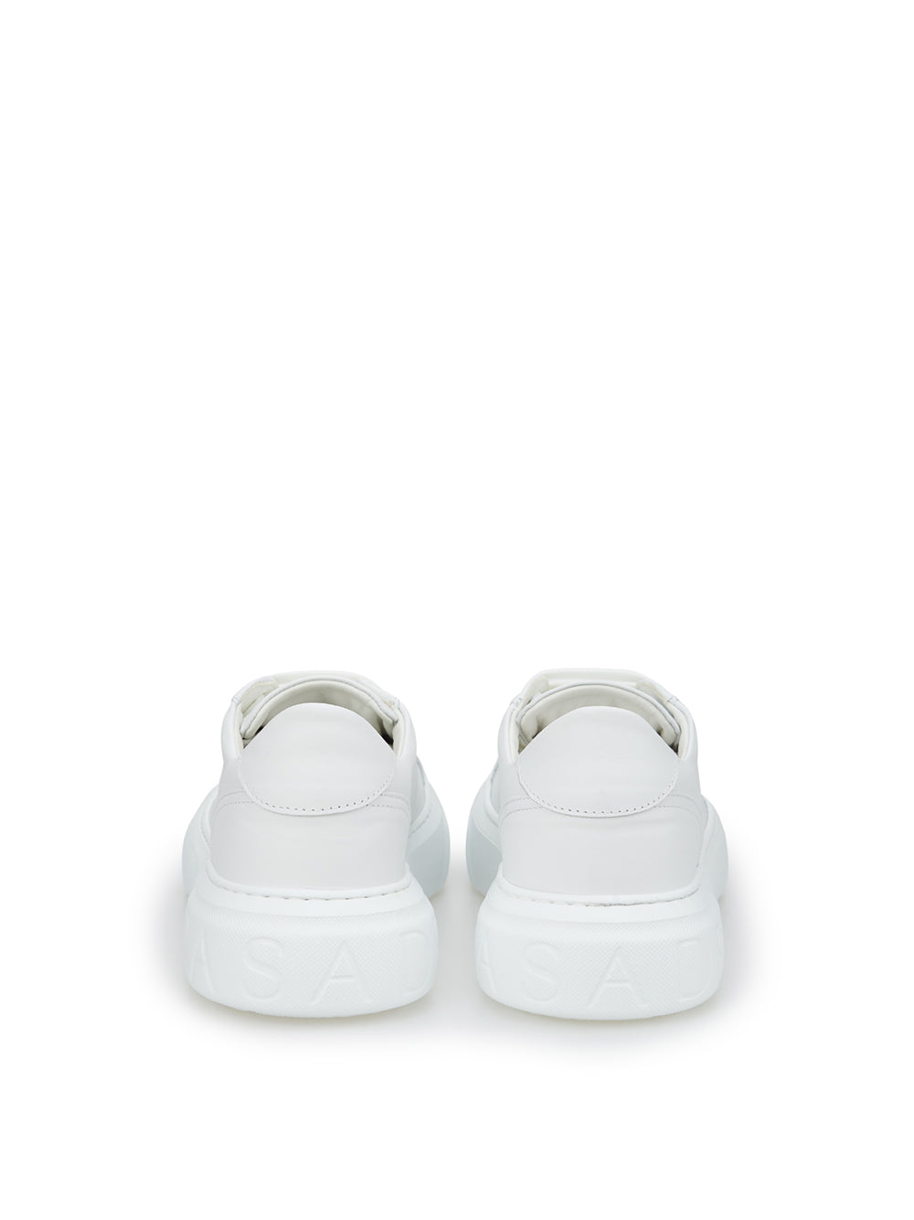 White Nappa Leather Off-Road Sneakers