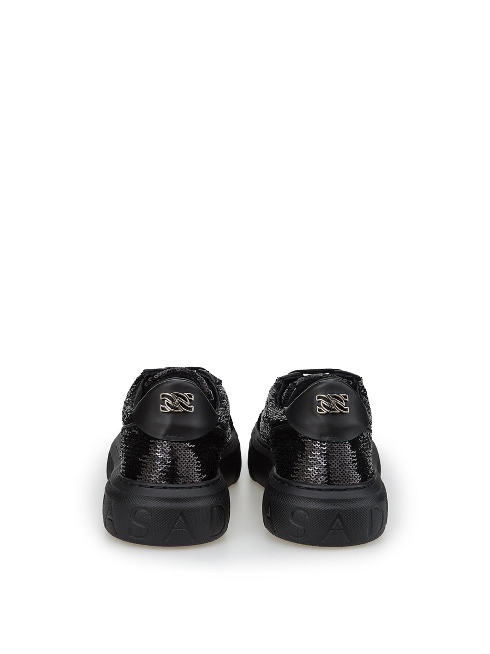 Black Sequins Off-Road Sneakers