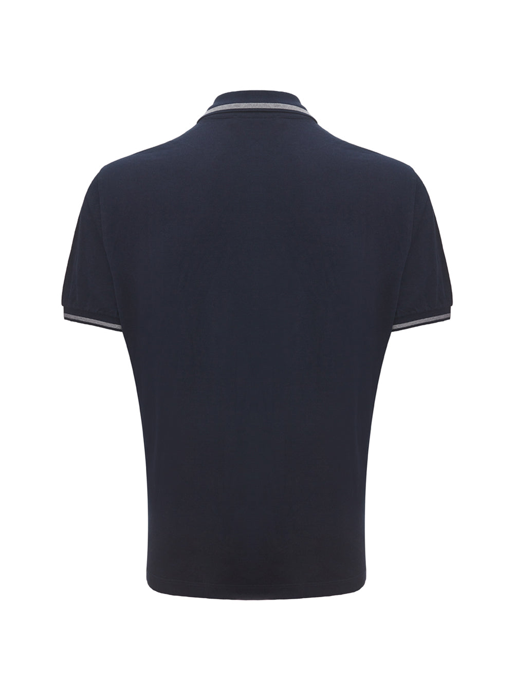 Dark Blue Devotion Cotton Polo Shirt