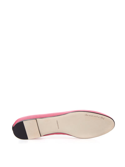 Pink Satin Devotion Ballerina Shoes