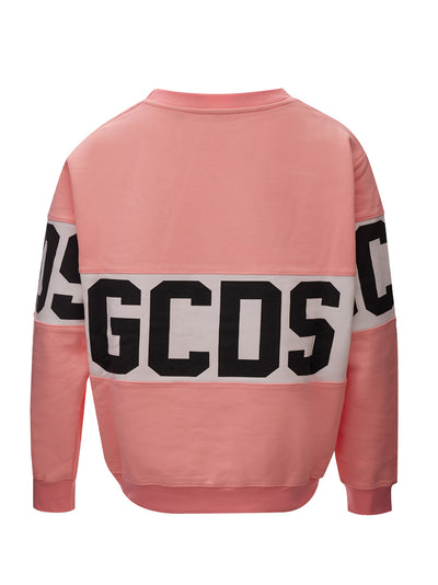 Pink Sweatshirt with Logo