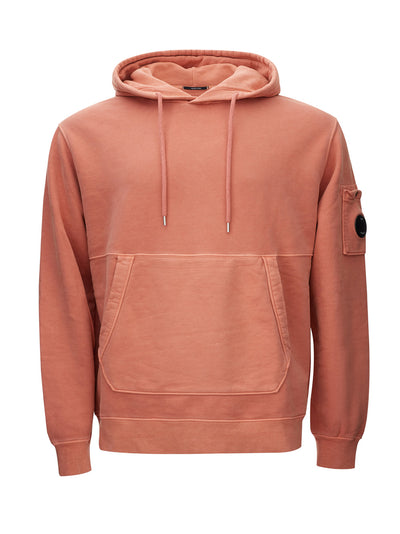 Cotton Hooded Sweatshirt with Logo